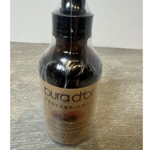 PURA D'OR‎ Dor Essential Castor Oil 4oz USDA Organic 100% Professional Grade